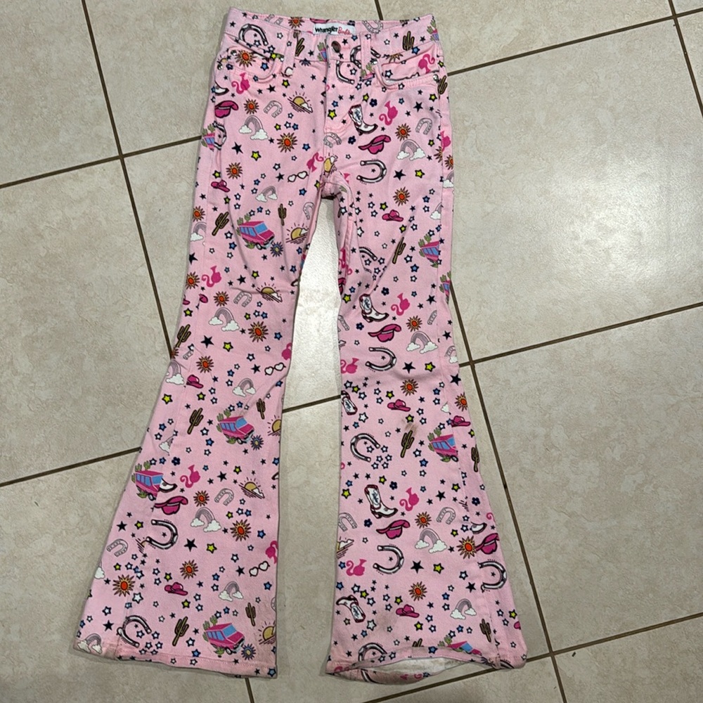 Wrangler jeans Barbie edition size 12 kids